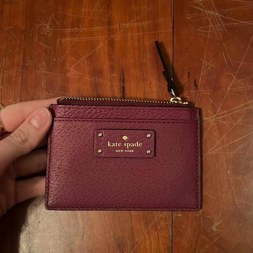Never used kate spade card holder